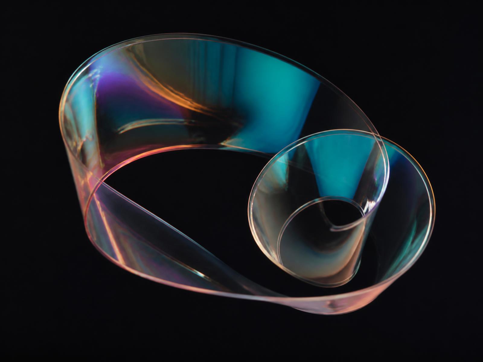 Original translucent optical form before VII rendering