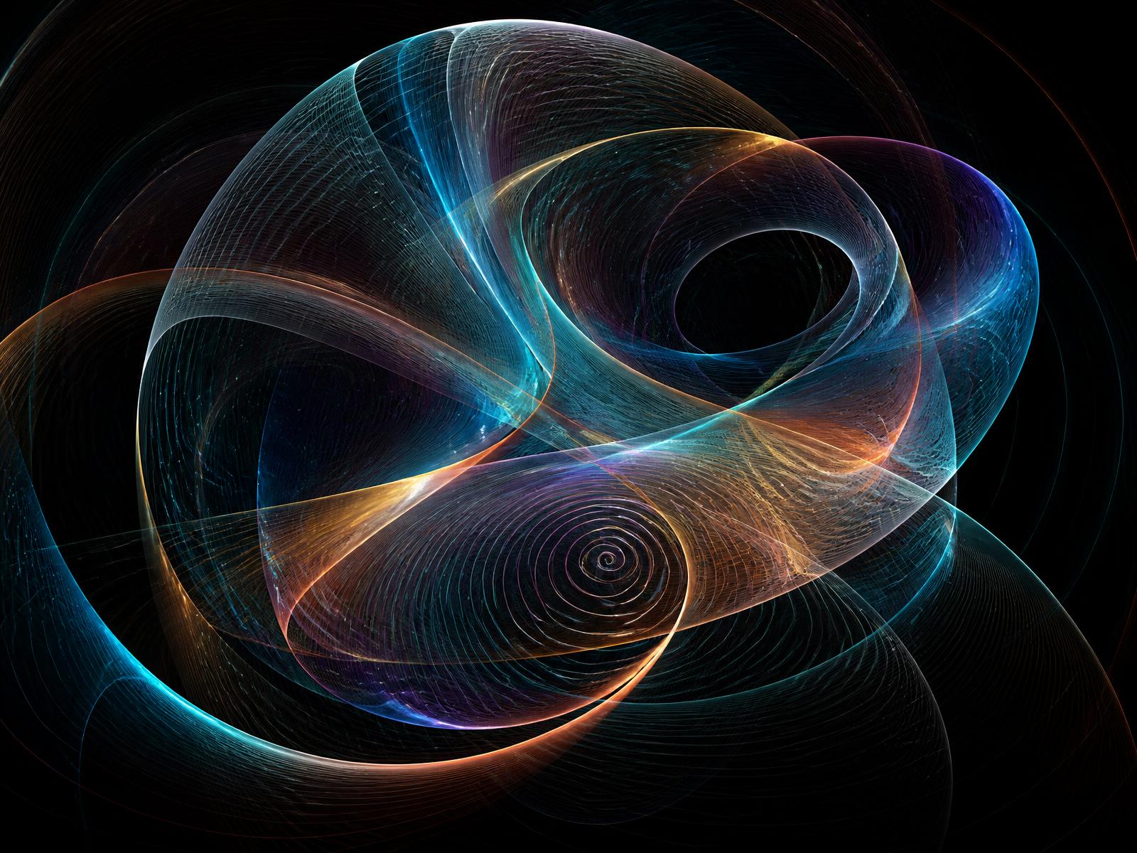 A VII dimensional field: curvature fragments and chromatic coherence rendered from an optical capture